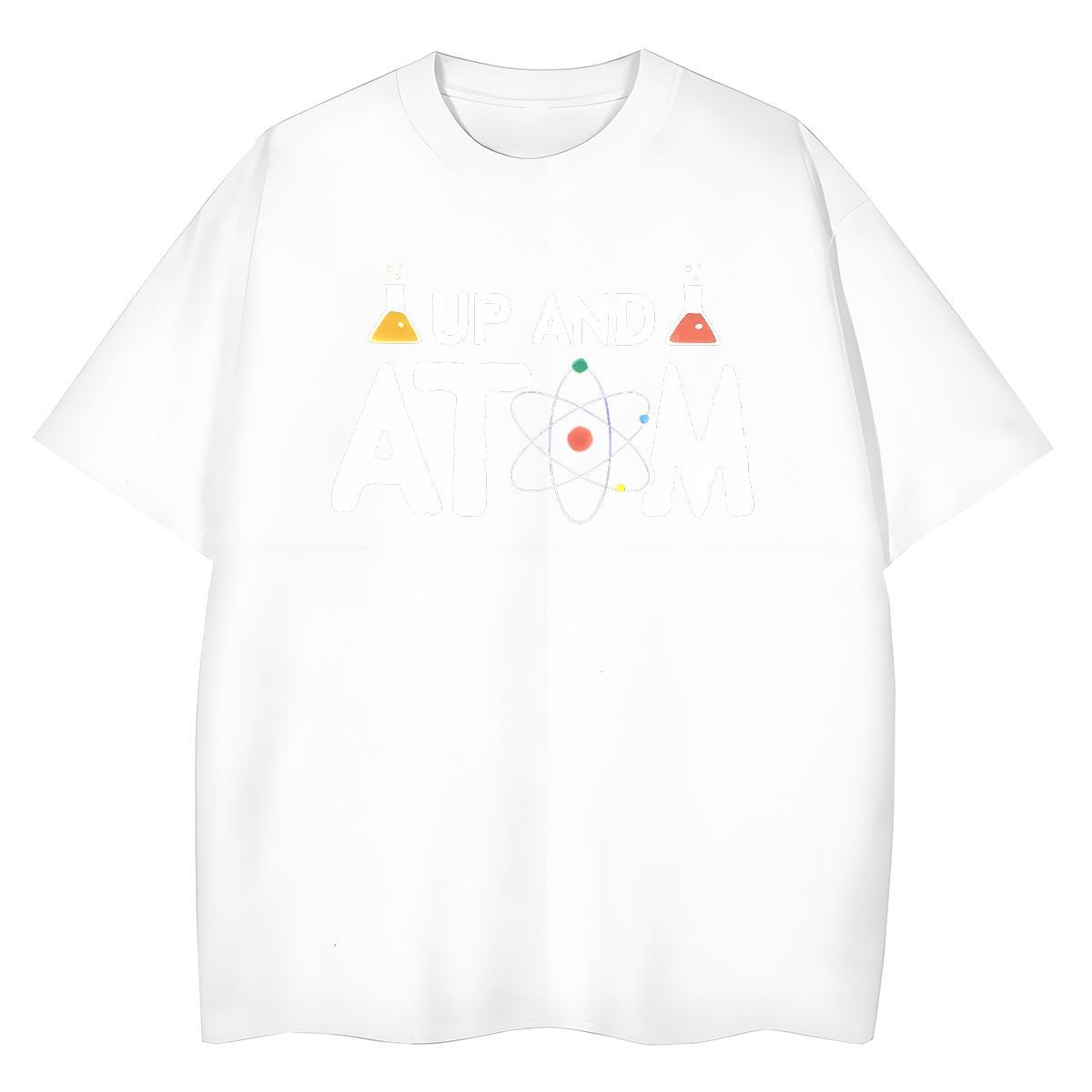 Loose Unisex Tshirts 230g Cotton letter High Street Hip Hop Women T Shirts Breathable Short Sleeve DIY Printed Tees