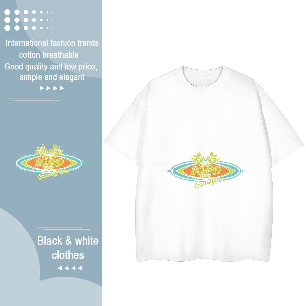 Designer Nice Couples T Shirts 100% Cotton 230g letter High Street Hip Hop Woman T Shirts Breathable Customized Print Tops Shirt