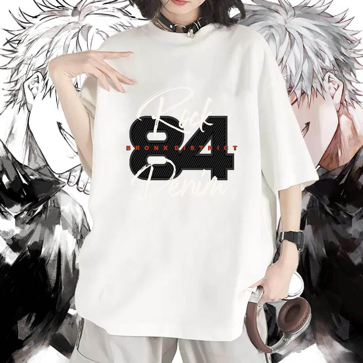 5A Women Tees 230g Pure Cotton number Casual Daily Wear Womens T Shirts Comfortable Anime Tees Shirts