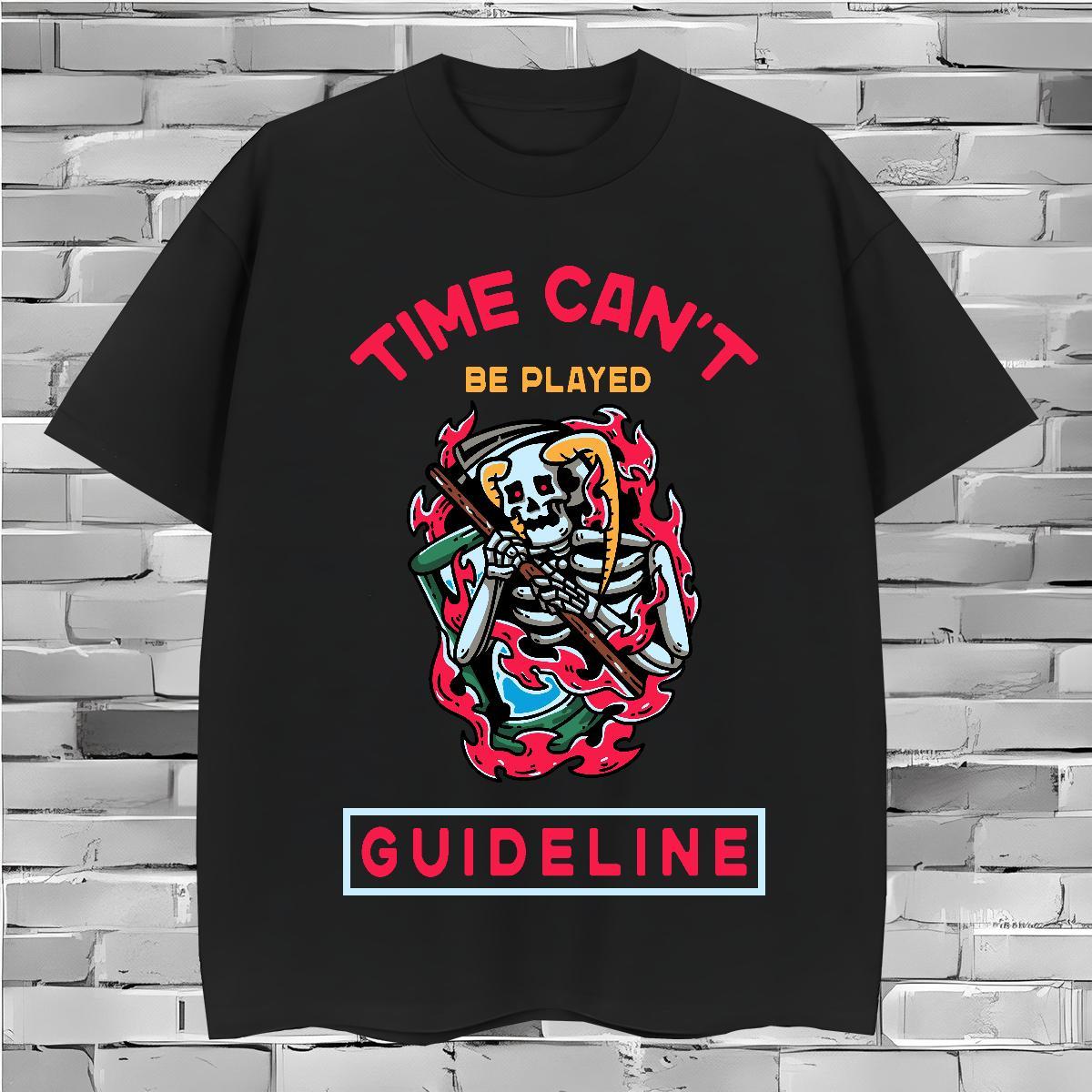 Cool Design Mens T Shirts 230g 100% Cotton skull Street Wear Black Oversized Short Sleeve O-Neck Men Tees Fashion Casual Top Tees