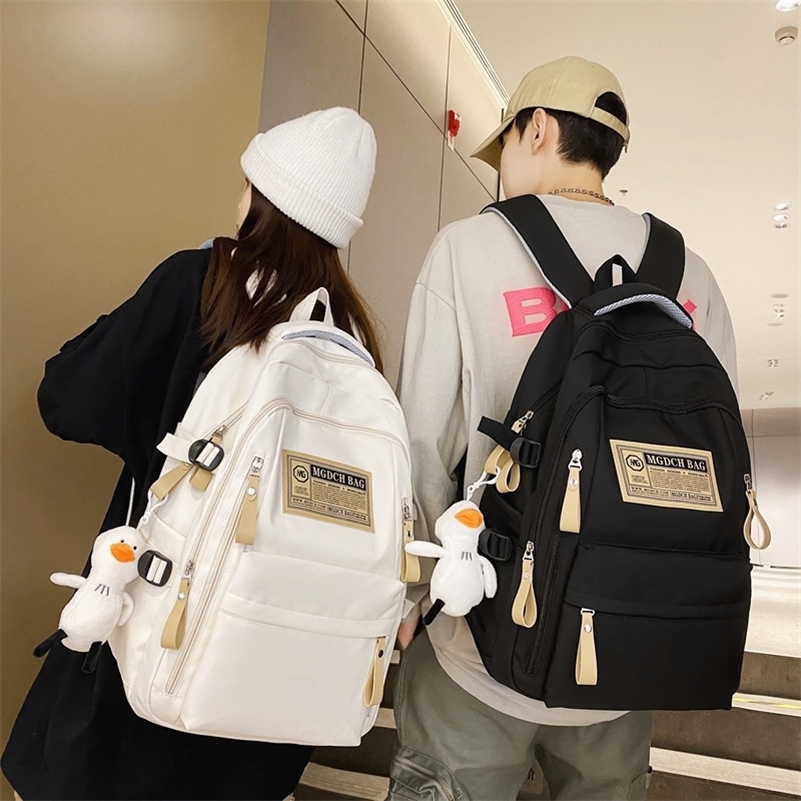 Fashion Big Student School Backpack Rucksack School Bag High Capacity Women Backpack Female Leisure Travel Mochila 240823