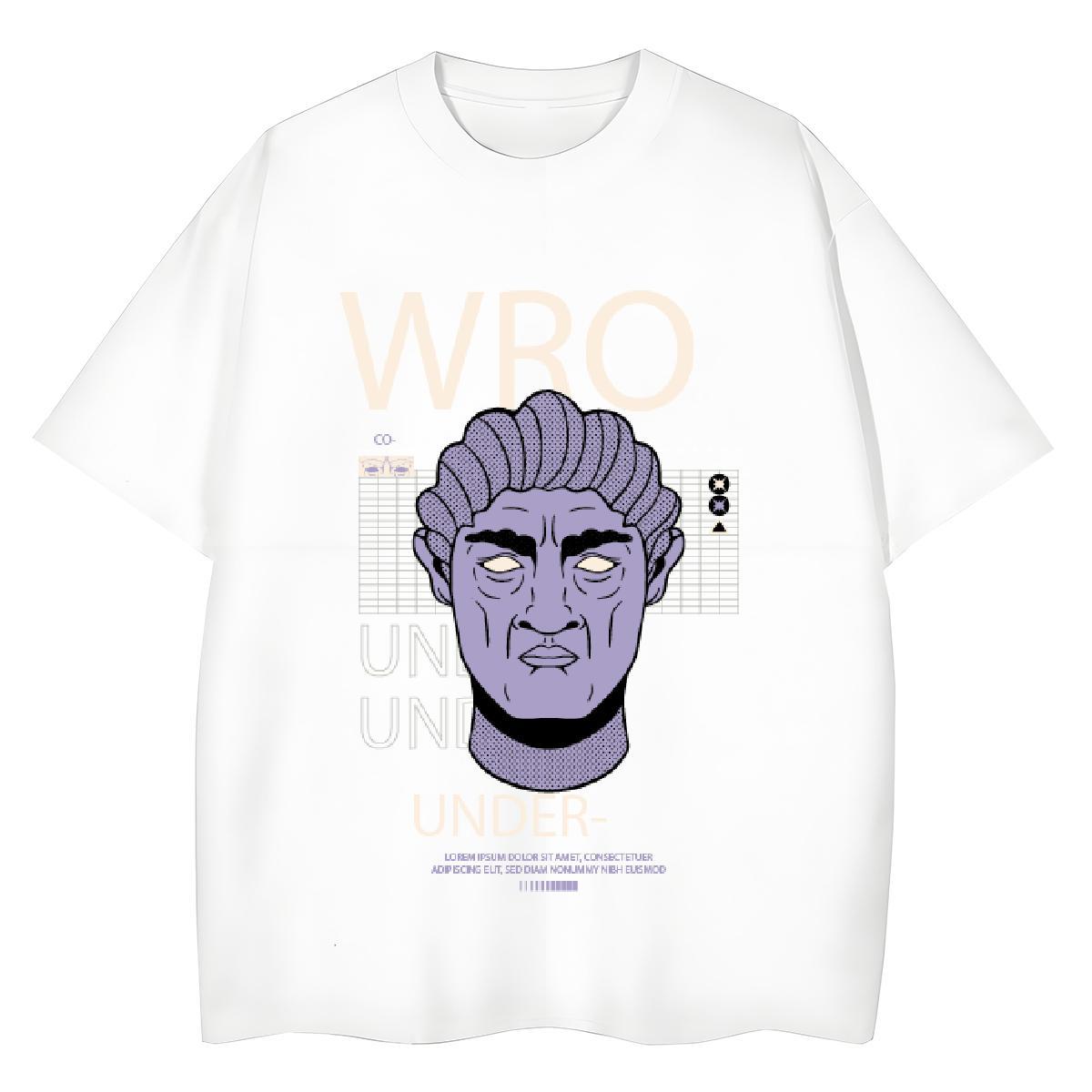 Comfortable Tshirt for Man Woman 230g Pure Cotton western style Casual Daily Wear T-Shirts O Neck Short Sleeves Custom Print Oversized Tees Shirts