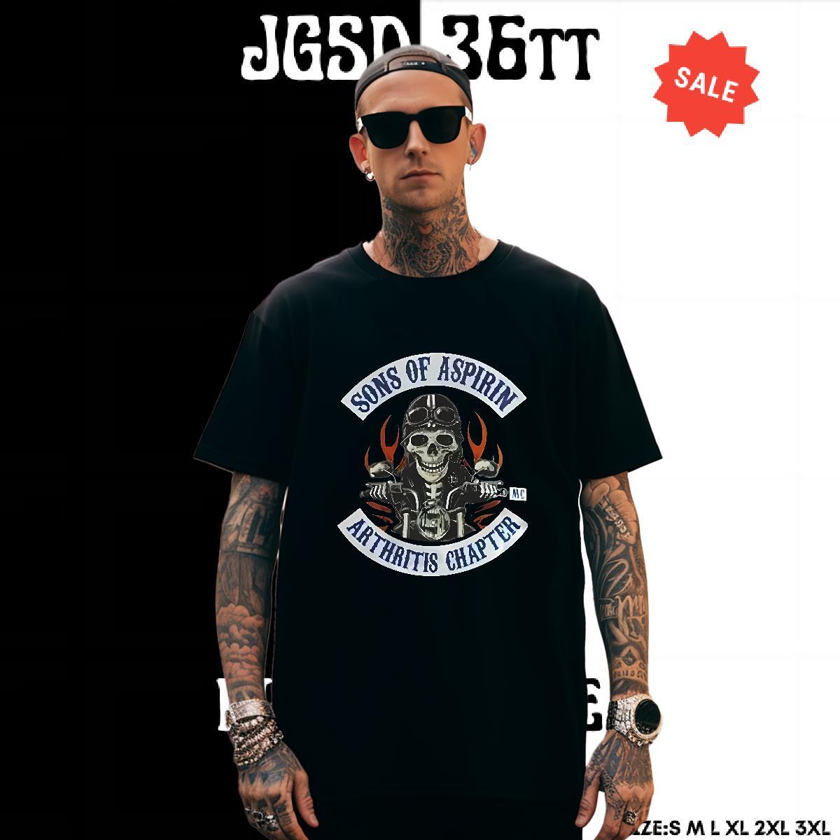 TOP Quality Man T Shirts 230g Pure Cotton skull Outdoor Graphic O-Neck Short Sleeve Tshirt for Man Woman New Tshirts