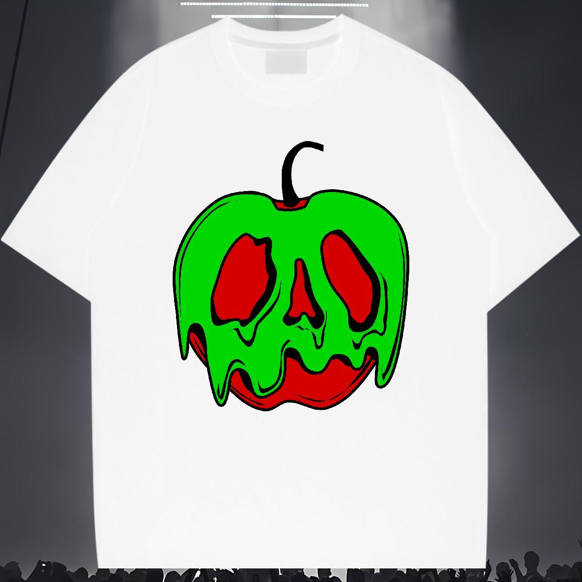 Brand Man T Shirts 230g 100% Cotton skull Street wear Hip Hop Oversized 4XL O-Neck Short Sleeve Tshirts Custom Polos