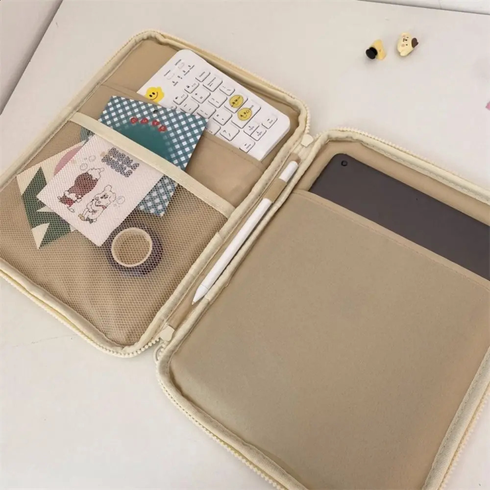 13 15 inch Laptop Sleeve Insert Pocket Nylon Notebook Storage Bag Large Capacity Shockproof Carrying Case for Air/Pro M2 M3 240905