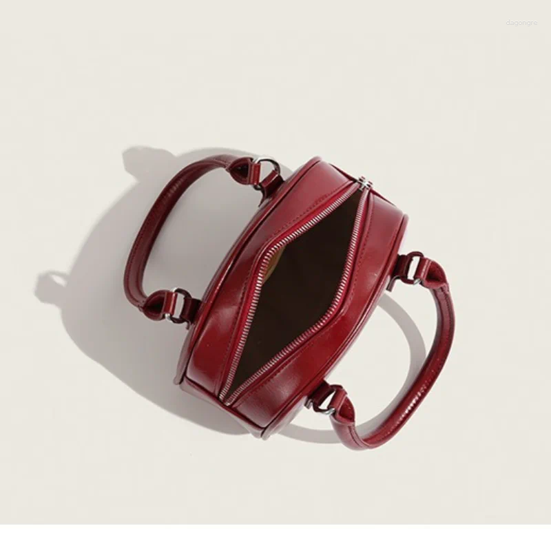 Shoulder Bags Solid Color Women New Lock Buckle PU Leather Crossbody Bag Niche Leisure Versatile Outdoor Simple Small Square