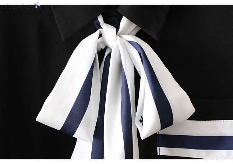 Women's Jumpsuits Rompers 2023 Fashion Tie Flowers Elegant Bodysuits Women Business Work Uniforms Blouses Tops Formal Shirts Office Lady Rompers 