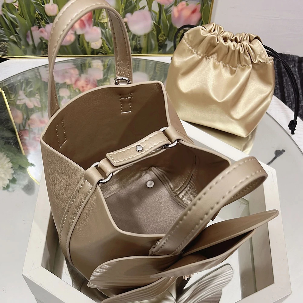 Fashion Mini Handbag For Women er Floral PU Leather Handbags Wedding Purse Small Elegant Evening Clutch Bag 240823