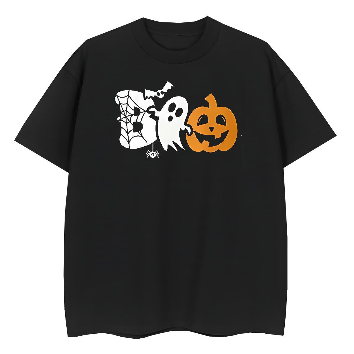 Fashion Design Men Tops Tees halloween Summer Casual 100% Cotton 230g Tees Shirts Breathable Crew Neck Cool Design T Shirts Men Custom Cartoon