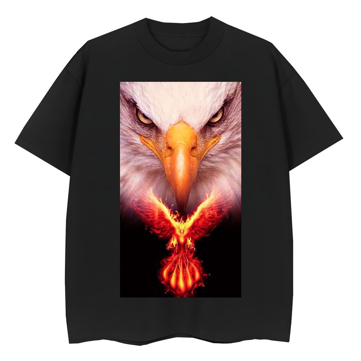 DIY Customized Men Clothes T-Shirt cool Street 230g 100% Cotton Tops Shirt Round Neck Short Sleeve Cool T Shirts Men DIY Printed
