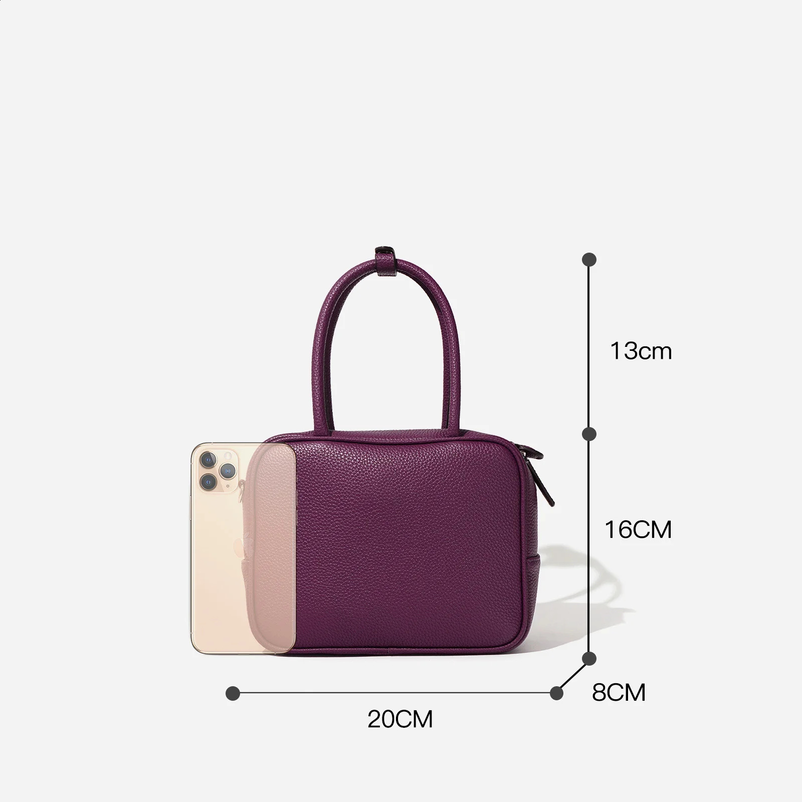 Genuine Leather Boston Bag for Women High Quality Commute Handbags Female Classic Shoulder Crossbody Bag Cowskin Purses 240824