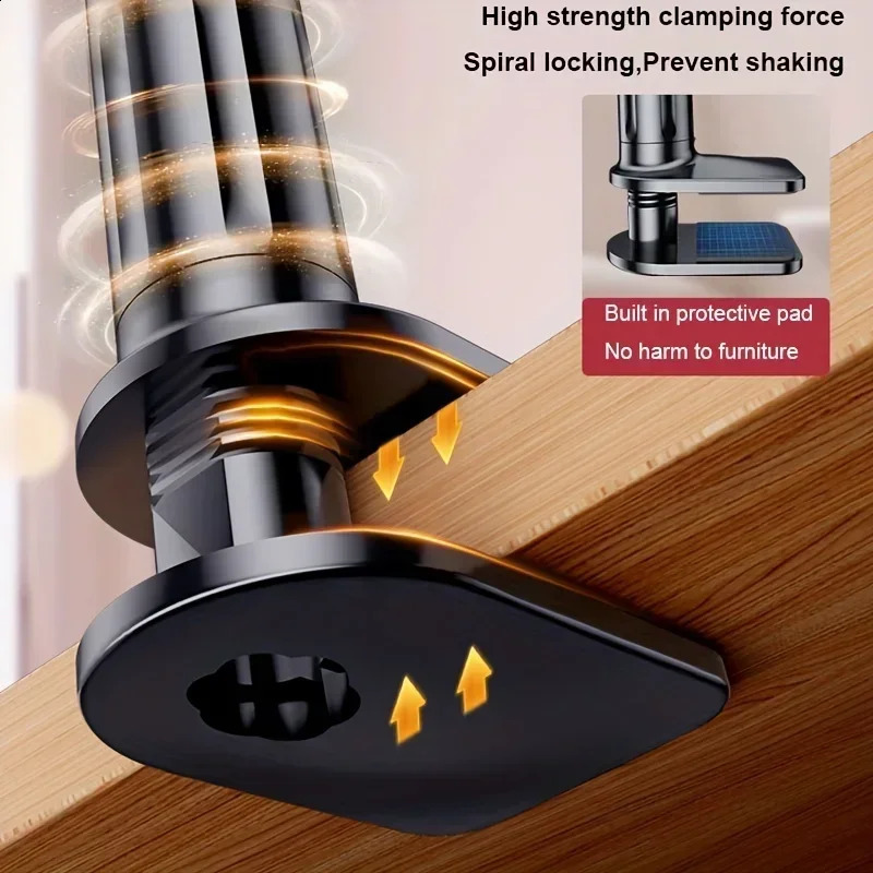 Universal Lazy Bracket Mobile Phone Holder Gooseneck Stand Stents Flexible Bed Desk Table Clip Bracket for Smartphone Holder 240823