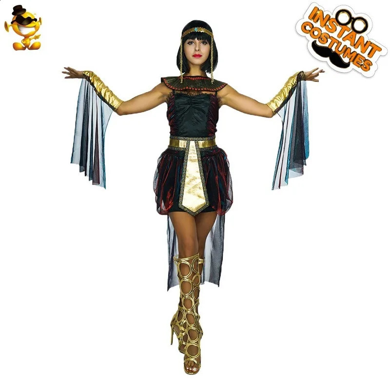 Egyptian Queen Role Playing Stage Performance Costumes Party 240823