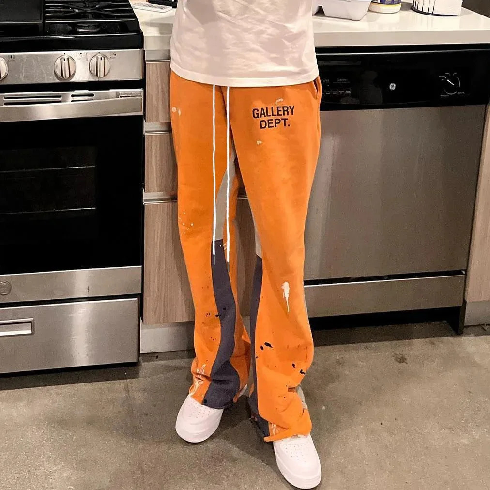 Autumn/Winter 3D Printing Autumn and Winter Fashion Loose Casual Flash Pants 240823