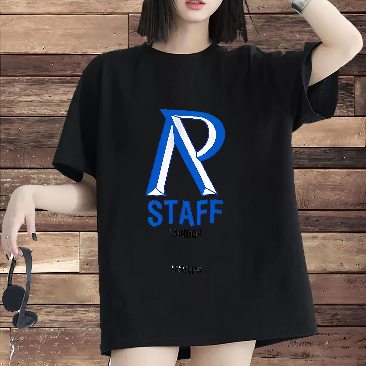 Free Shipping Tshirt for Man Woman 230g 100% Cotton letter Street Wear T shirt Breathable Short Sleeve DIY Anime Tops