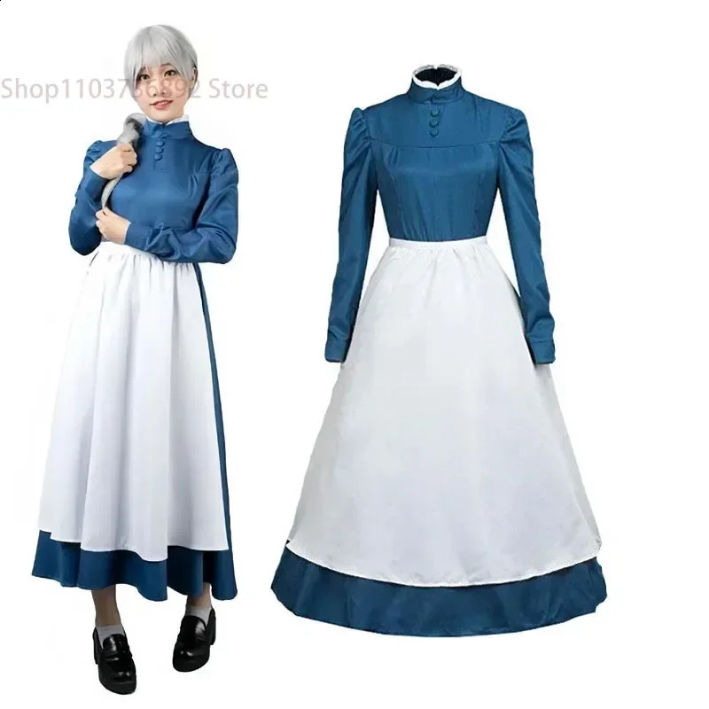 Hart Clothing Long Skirts Aprons Halloween costume anime womens mobile castle cosplay Sophie 240823