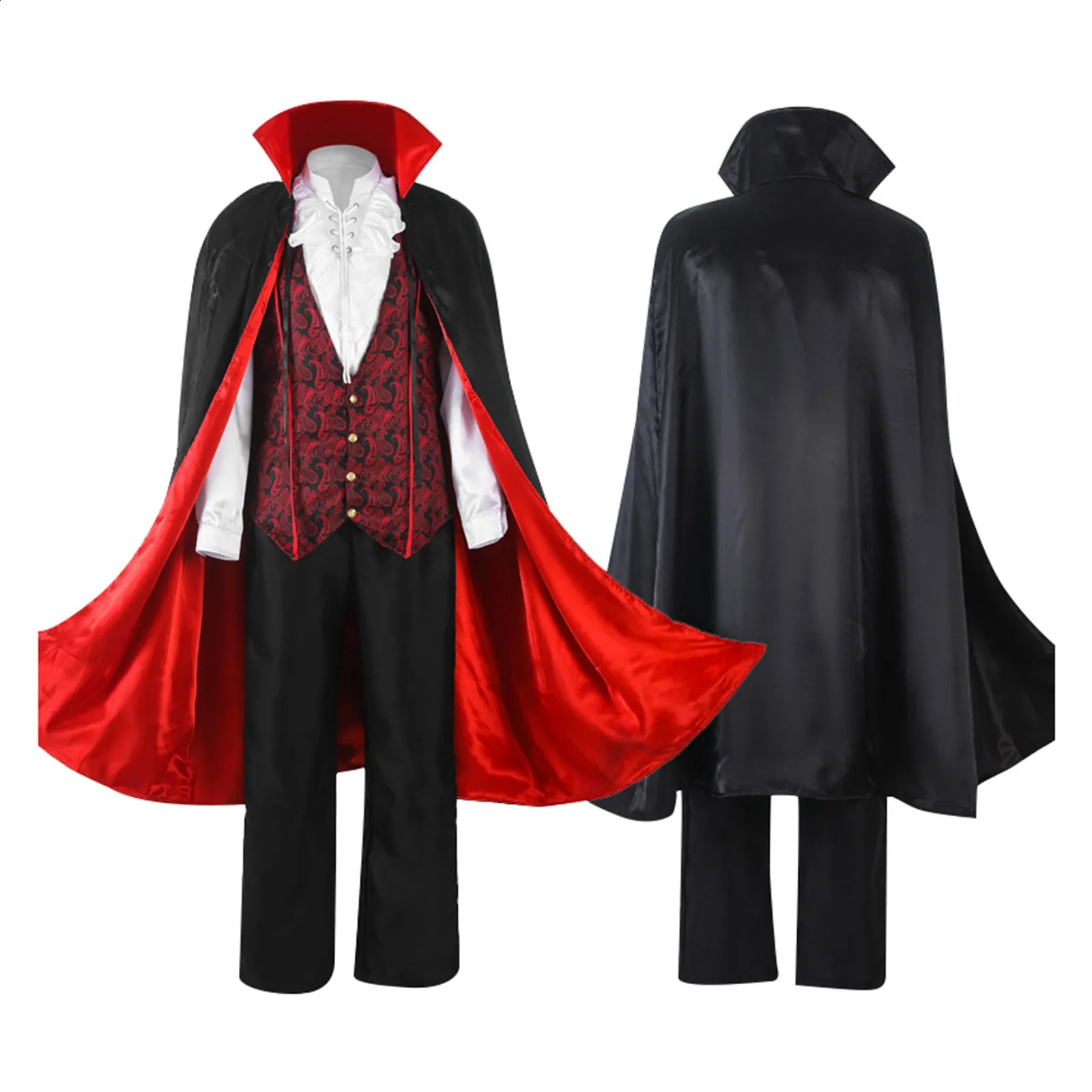 Halloween Costume Mens Horror Role Playing Carnival Nightclub Bar Makeup Ball Party 240823