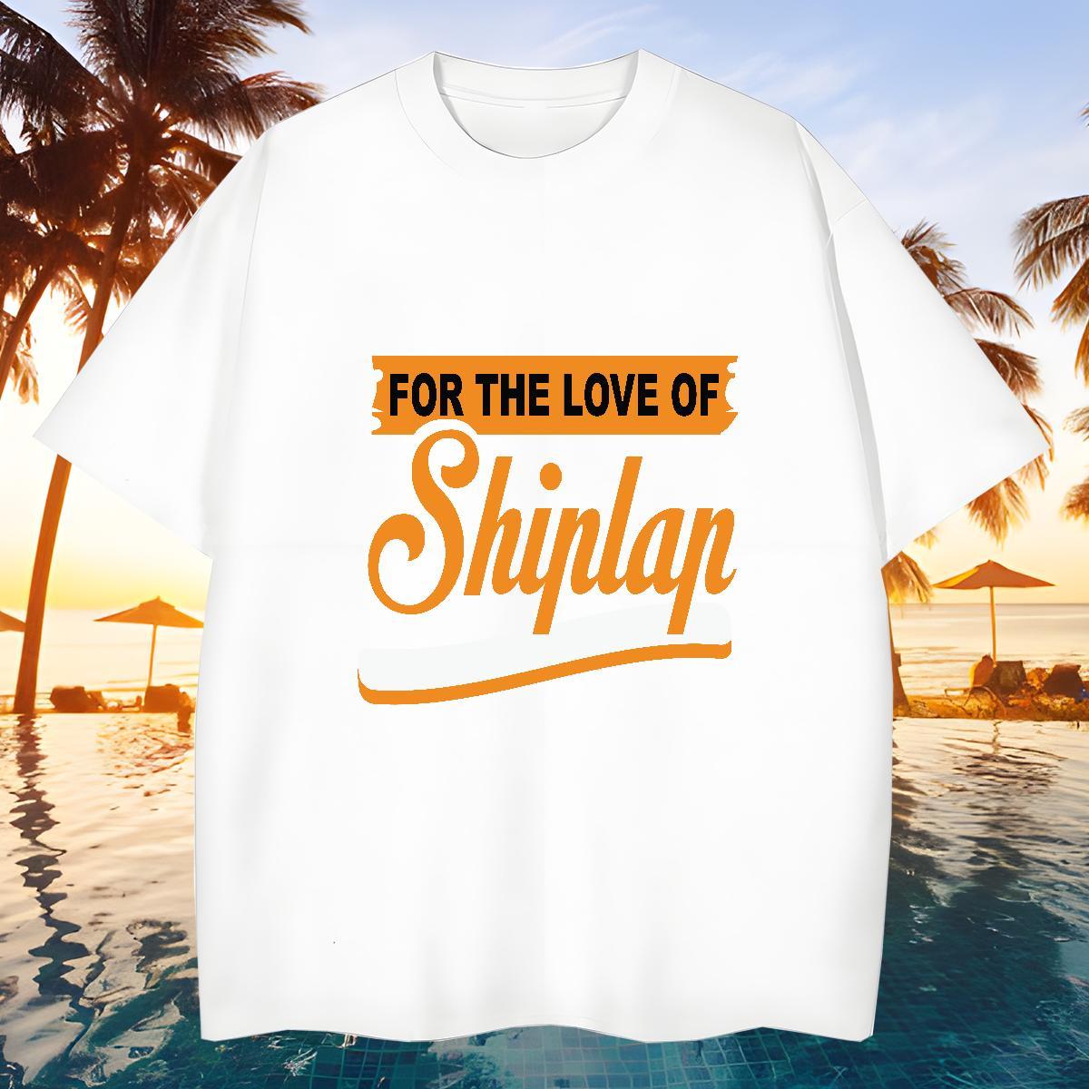 High Quality T-Shirts 230g Pure Cotton For The Love Hip Hop Street White Plus Size Breathable Short Sleeve Men Tees Classic Clothes