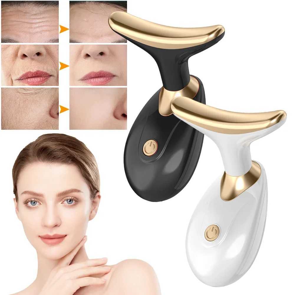 Neck Lifting Beauty Device Anti-Aging Anti Wrinkle Facial Massager Multifunction Neck Tightening Device Firming for Face Lift CL240825