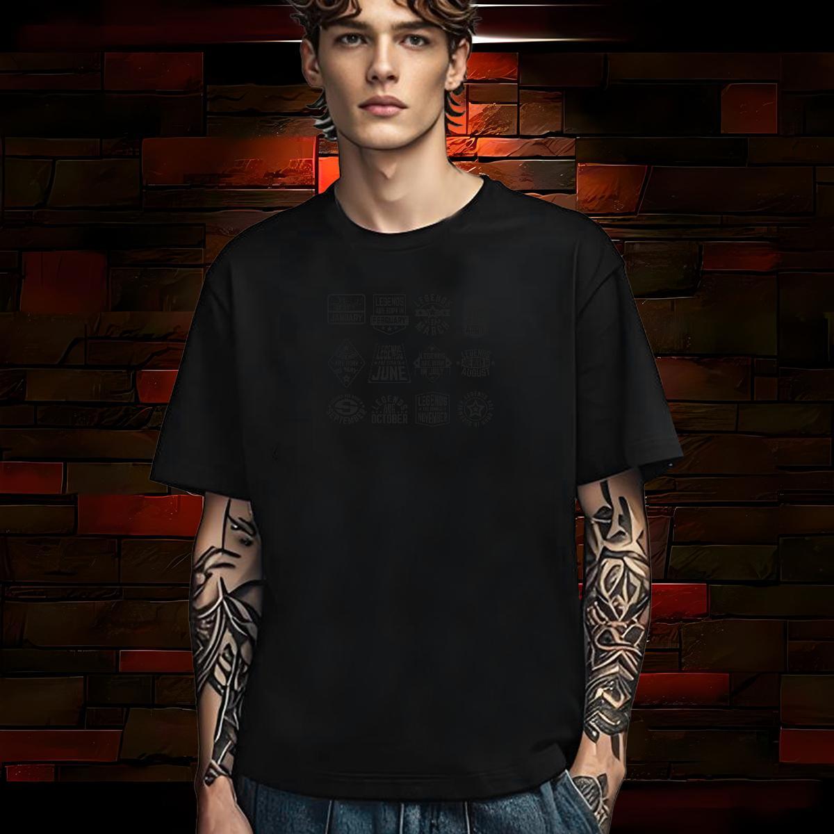 Cool T shirt 230g Cotton letter High Street Hip Hop Black Oversized Breathable Short Sleeve Couples T Shirts Designer Fashion Tops Shirt