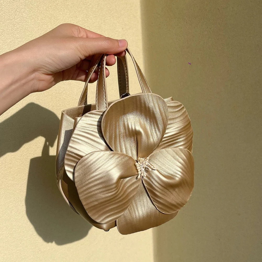 Fashion Mini Handbag For Women er Floral PU Leather Handbags Wedding Purse Small Elegant Evening Clutch Bag 240823