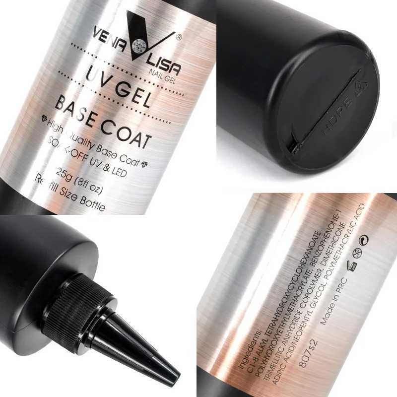 Venalisa brand 225g super quality filled gel nail art Soak Off UV/LED scratch free top coat primer tack free top coat W240824