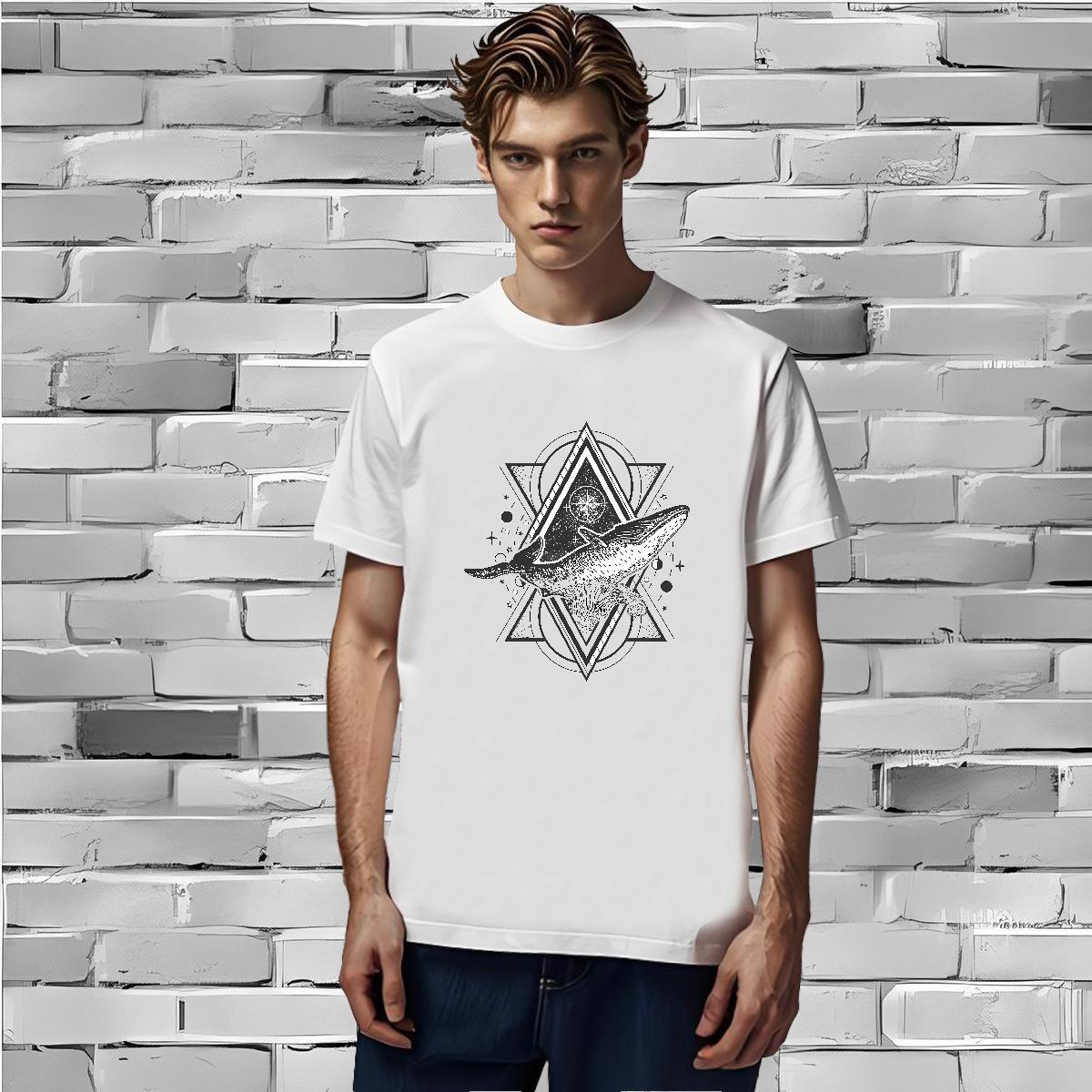 Loose Men T Shirts 230g Cotton eye of the devil Hip Hop Custom Print Plus Size O-Neck Short Sleeve Men Tops Tees DIY Customized Tshirts