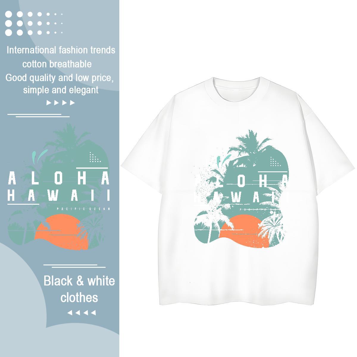 Designer Nice Tshirt for Man Woman 100% Cotton 230g icon Casual Beach Woman T Shirts O-Neck Short Sleeve Custom Cartoon Top Shirts