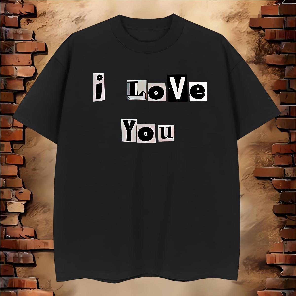 Classic T shirt 230g Cotton letter High Street Hip Hop Black White Breathable Crew Neck Tshirts New Arrival Polos