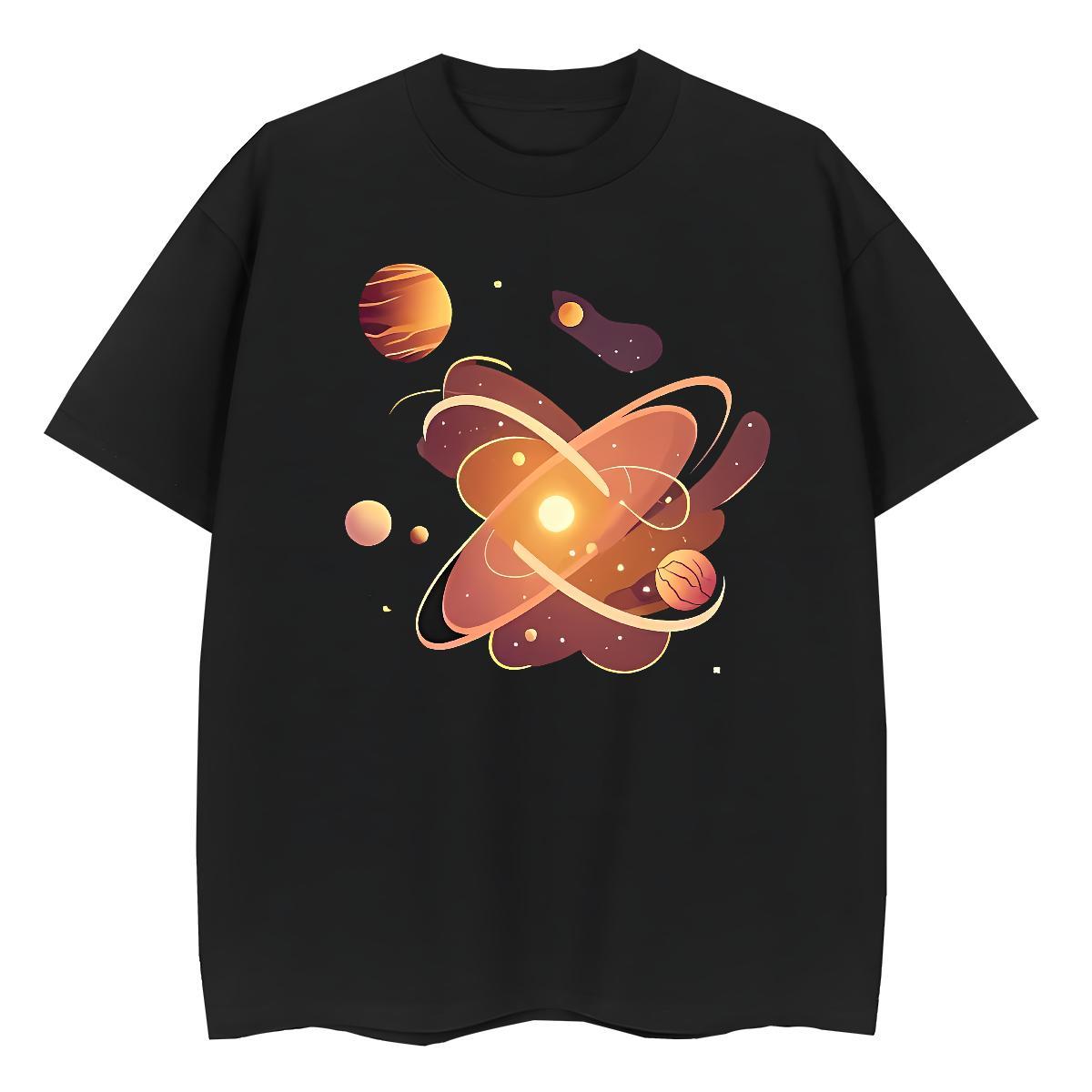 5A Woman Tshirt 230g Cotton icon Casual T-Shirts Crew Neck DIY Logo Tops Tees