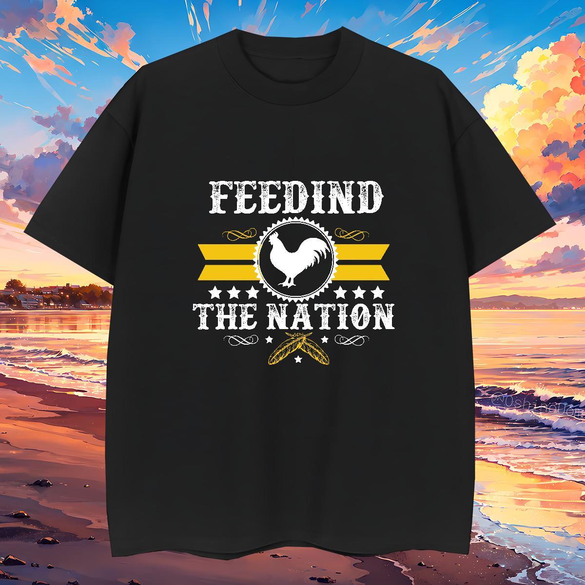 Loose Fit Mens T Shirts 230g 100% Cotton Freedom the nation Street Customized Print Round Neck Short Sleeve Men Tshirts Fashion Design Clothes