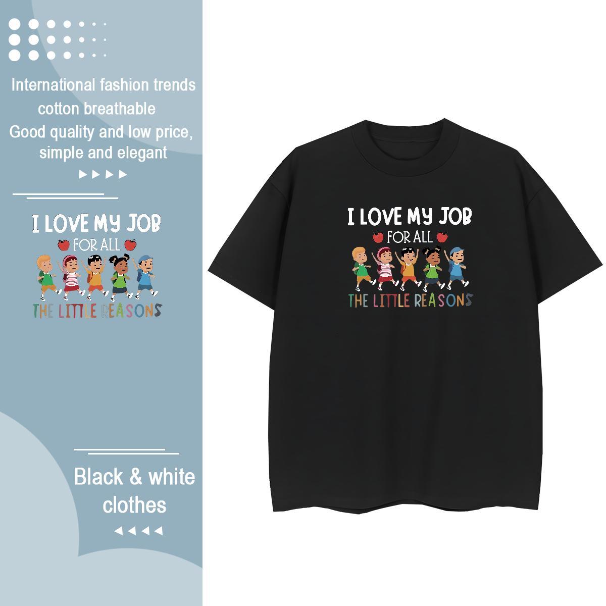 Designer Man T Shirts 230g Cotton letter Summer Casual Customized O Neck Short Sleeves Men Tees New Tee Shirt