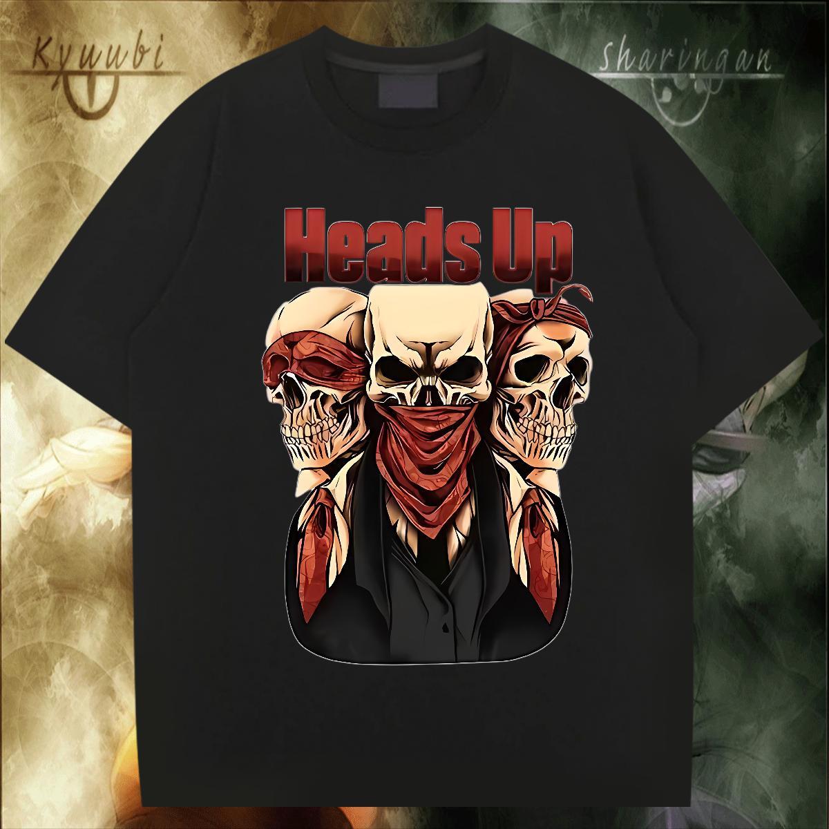 Classic Men T Shirts 230g 100% Cotton skull High Street Hip Hop Plus Size Custom Pure Cotton Men Clothes T-Shirt Brand Tee Shirt
