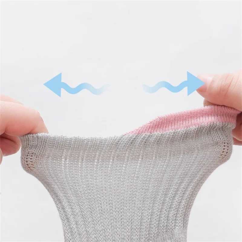 Lawadka 3Pairs/set Childrens Socks For Girls Boys Solid Kids Boy Girl Socks Non-slip Cotton 0-5Years Unisex Baby Toddler Sock CL240824