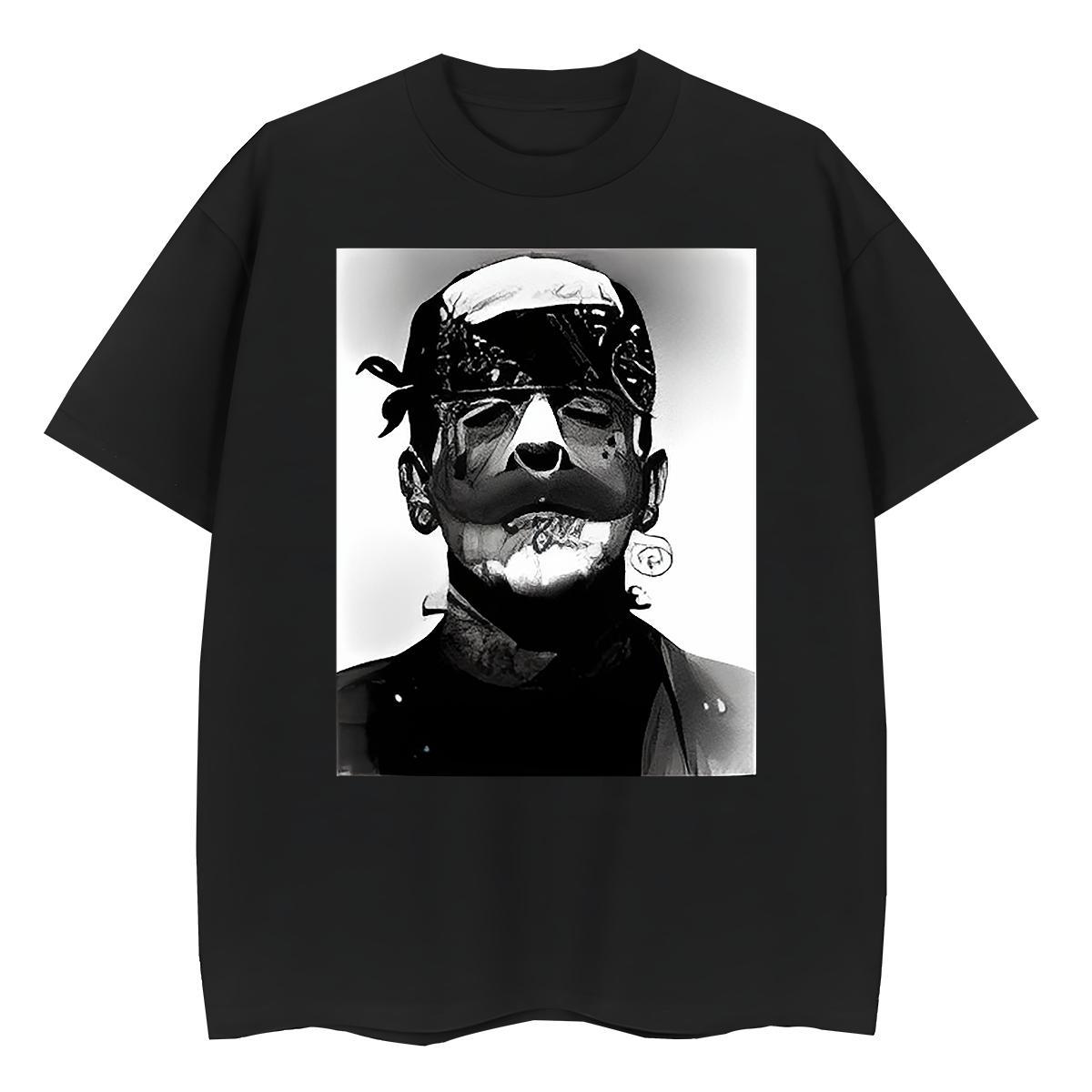 TOP Quality Men T Shirts 230g 100% Cotton portrait Home Outdoor DIY Logo Oversized Pure Cotton Men Clothes T-Shirt Fashion New Tops Shirt