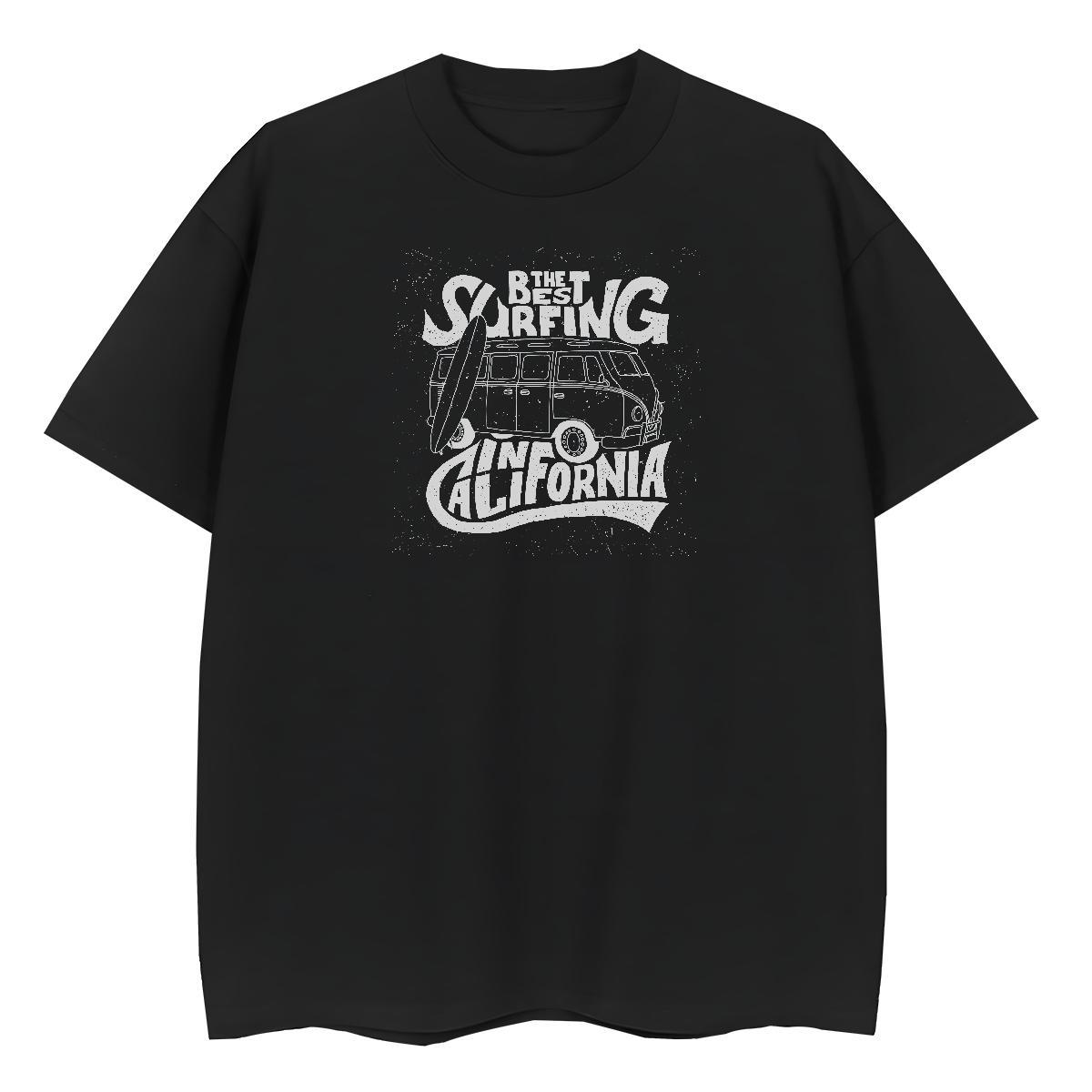 Comfortable Men T Shirts 230g Cotton car Hip Hop Skull Round Neck Short Sleeve Men Clothes T-Shirt DIY Customized Tops Tees