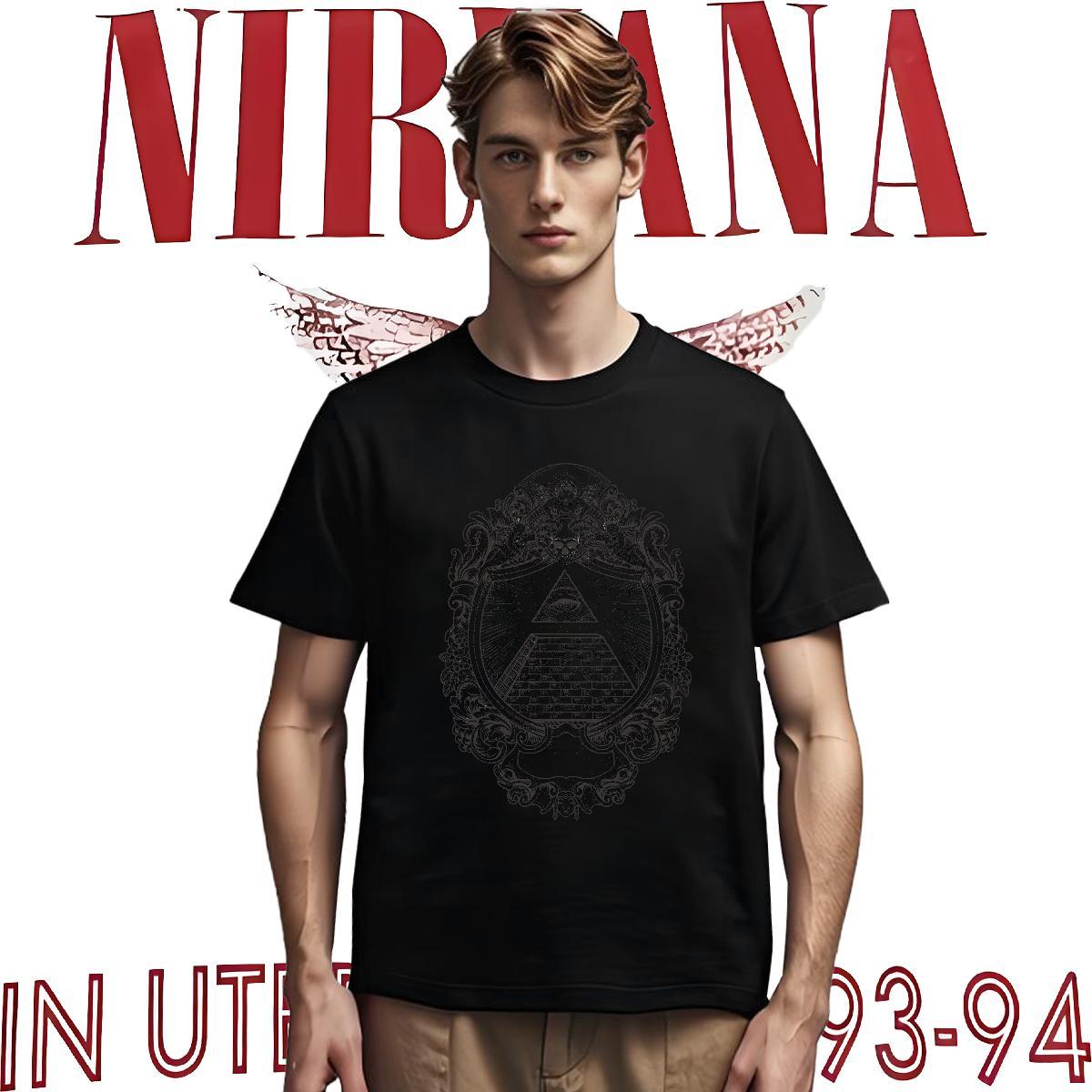 Classic T Shirt For Man 100% Cotton 230g eye of the devil Summer Casual DIY Printed Breathable Short Sleeve Men Tops Tees 2024 DIY Tops Shirt