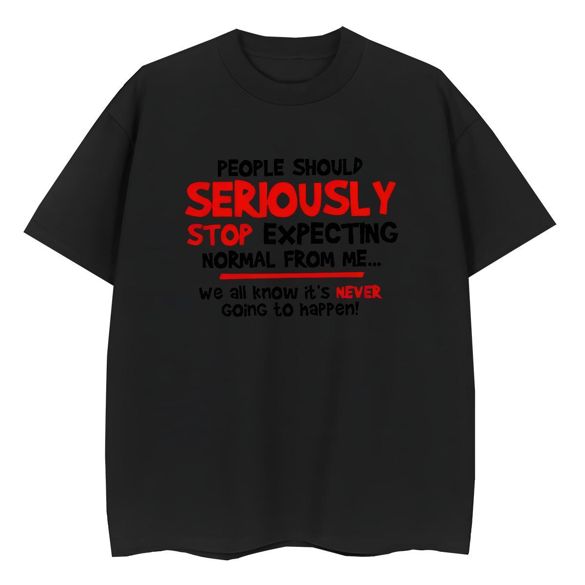Cool T Shirts Men 230g Pure Cotton letter Hip Hop Street DIY Short Sleeve Soft Men Tees Fashion Design Wear