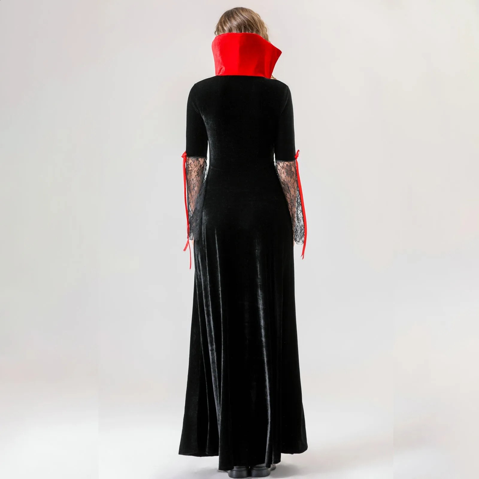Halloween Black Queen Role Playing Costume Adult Female Stage Fancy Dress Carnival Party Up 240823