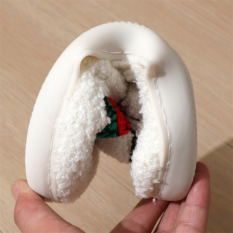 New Designer Halloween slippers women home fashion comfortable Flat Slides non-slip indoor warm cartoon funny skull cotton slipper winter Hot Sale