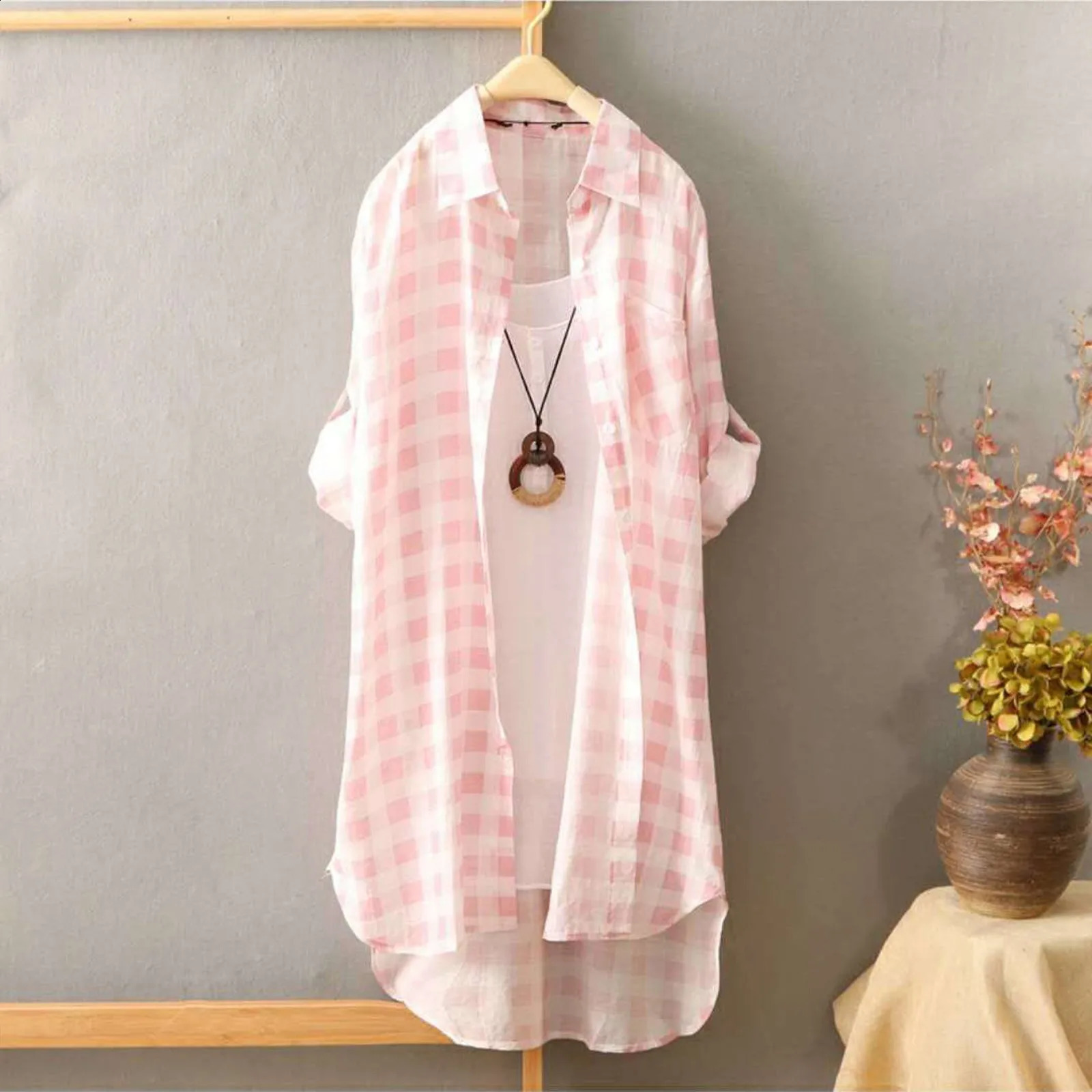 Basic Long Sleeve Shirt For Women Front Button Classic Collared Plain Parisian White Shirt Spring Summer Chic Tops Korean Outfit 240823