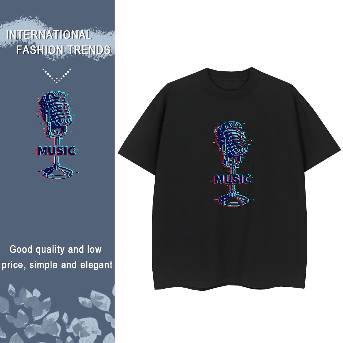 Cool Design Mens T Shirts 230g Pure Cotton tool Casual Beach White Plus Size Breathable Short Sleeve Couples T Shirts DIY Customized Tees Shirts