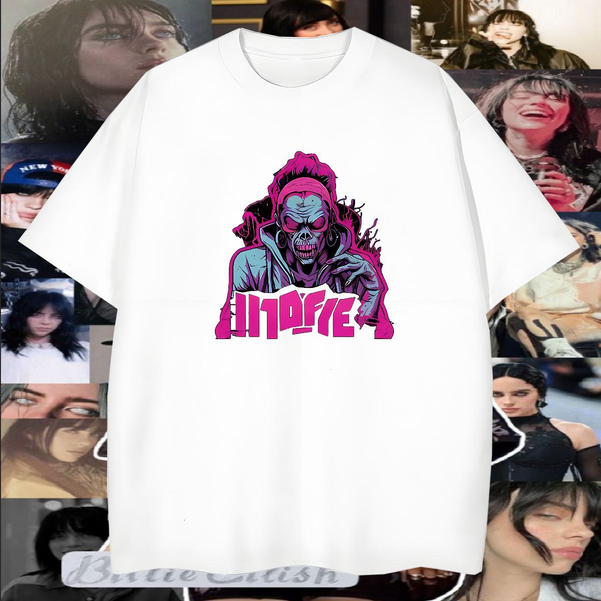 Brand Mens T Shirts 230g 100% Cotton skull Summer Casual Anime Print Short Sleeve Soft Tshirt for Man Woman Wholesale Tee Shirt