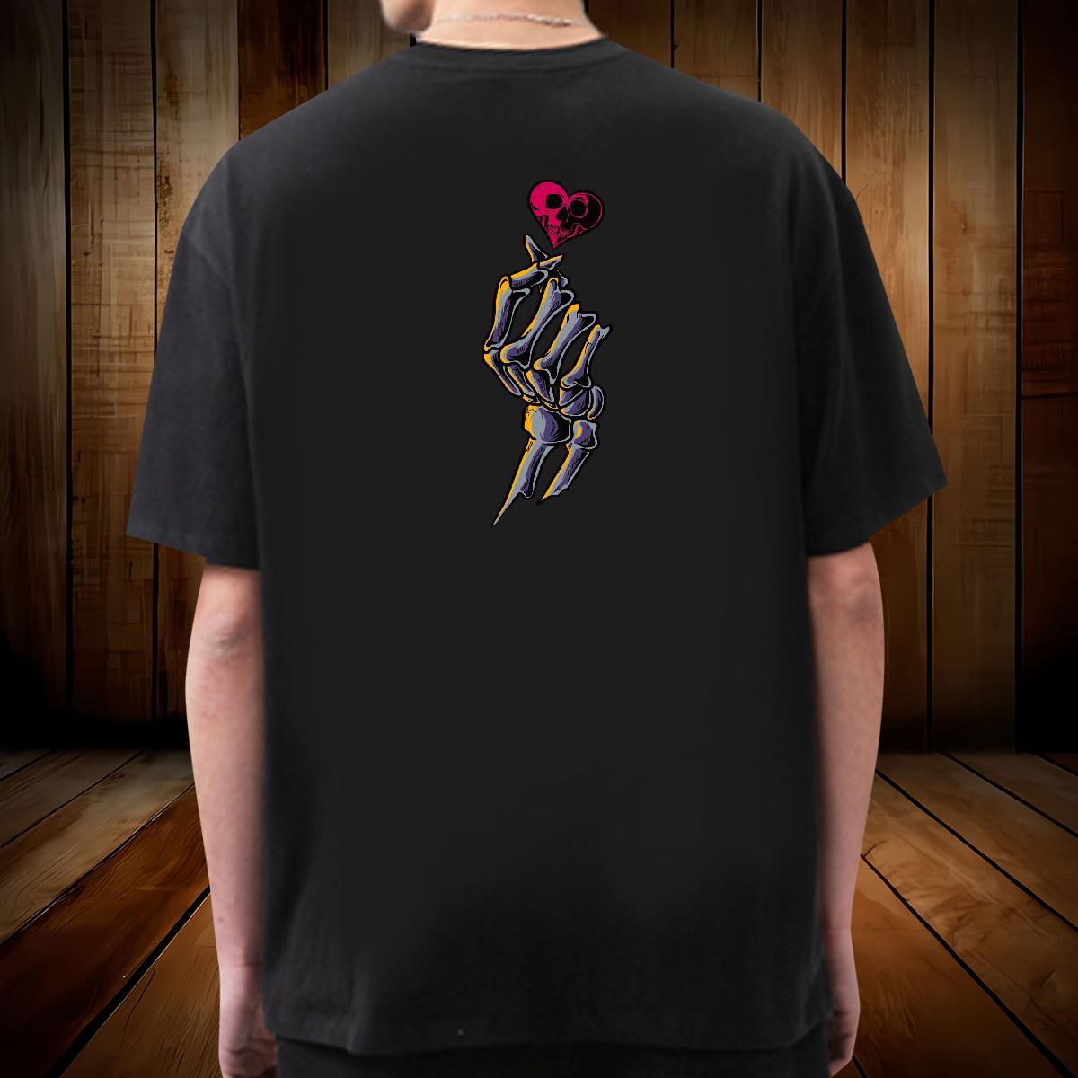 Classic T-Shirts 100% Cotton 230g skull Daily Wear Custom Printed Short Sleeve Soft Men Tees New Arrival Clothings