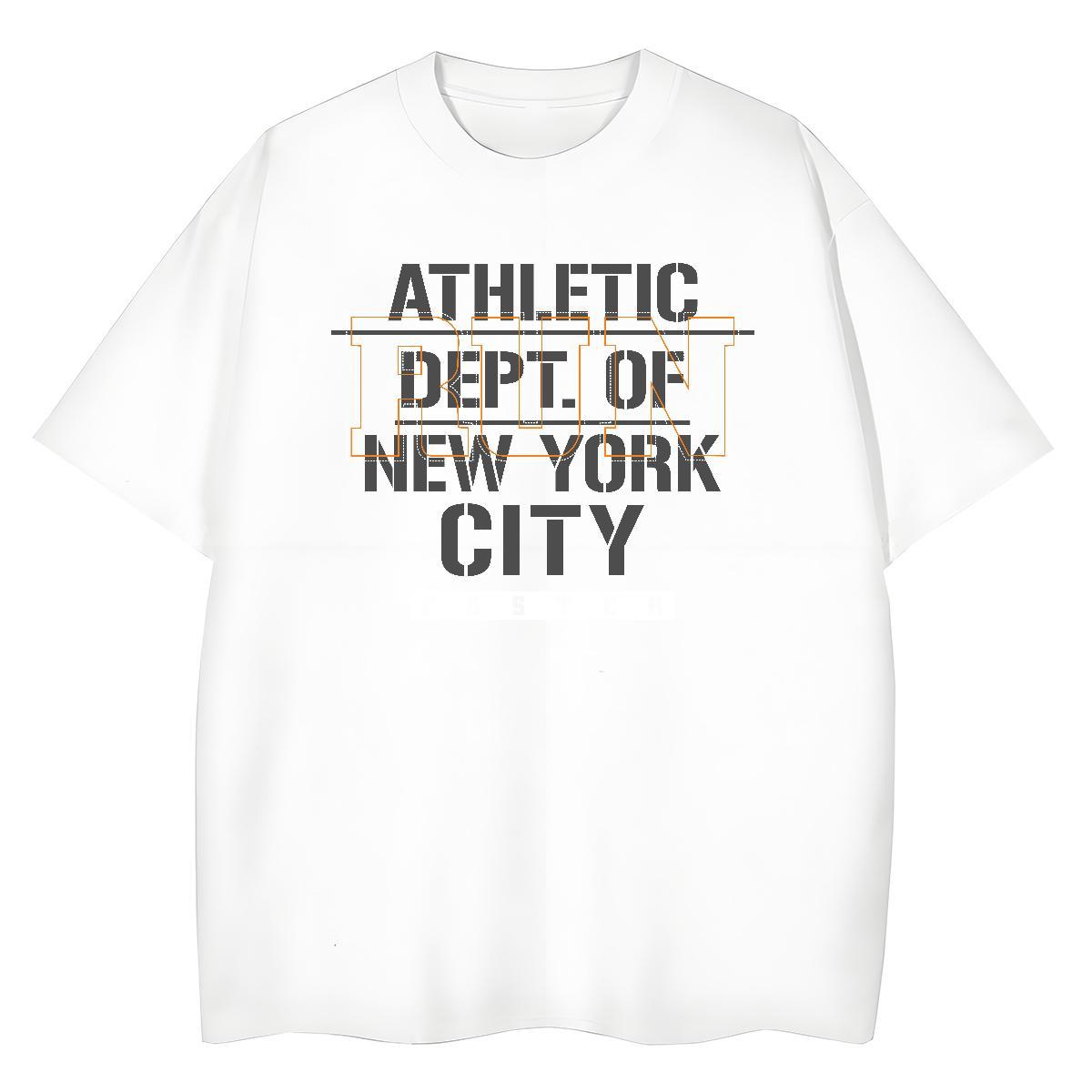 Unisex Women Tshirts 230g 100% Cotton NEW YORK Daily Outfit Women T Shirts Short sleeve Soft DIY Anime Tees Shirts