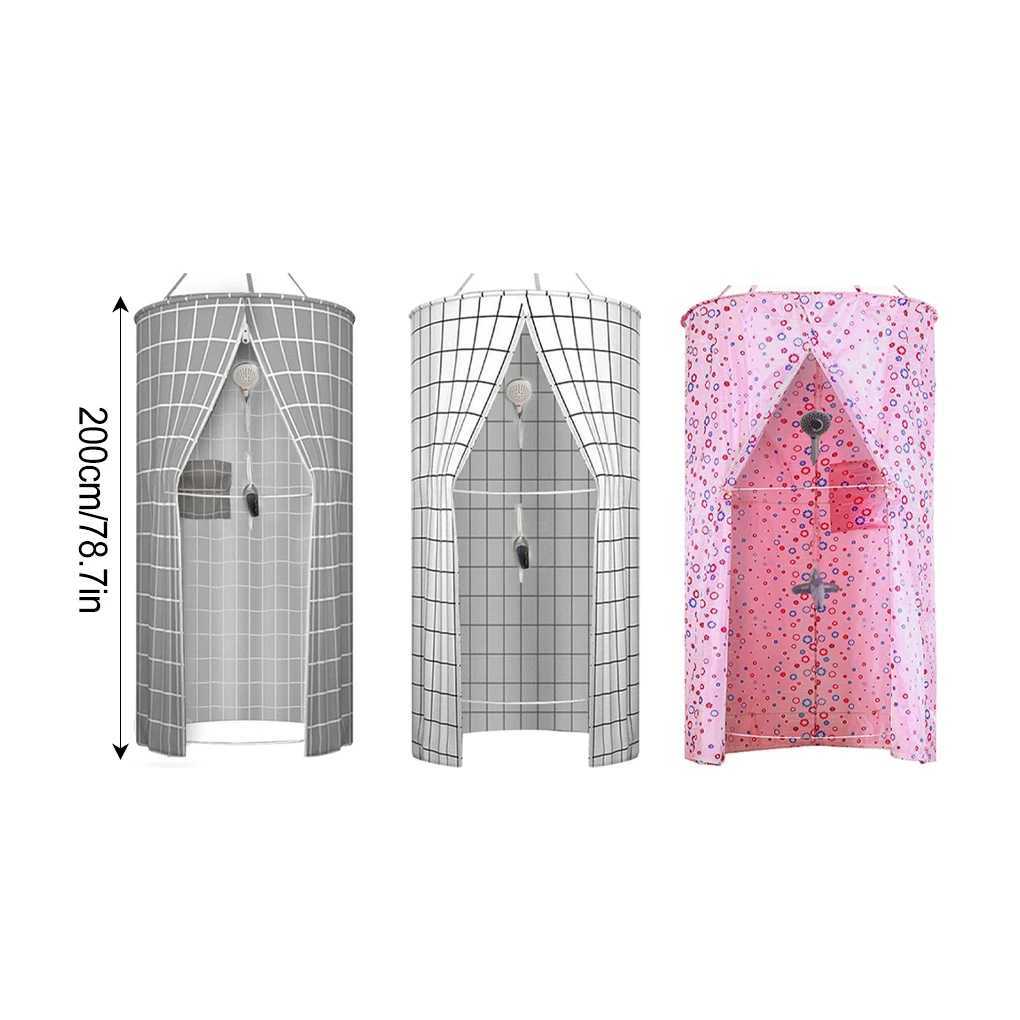 Shower Curtains For Bathroom Waterproof And Mildew Proof Extra Large Space Bathroom Shower Curtain M240824