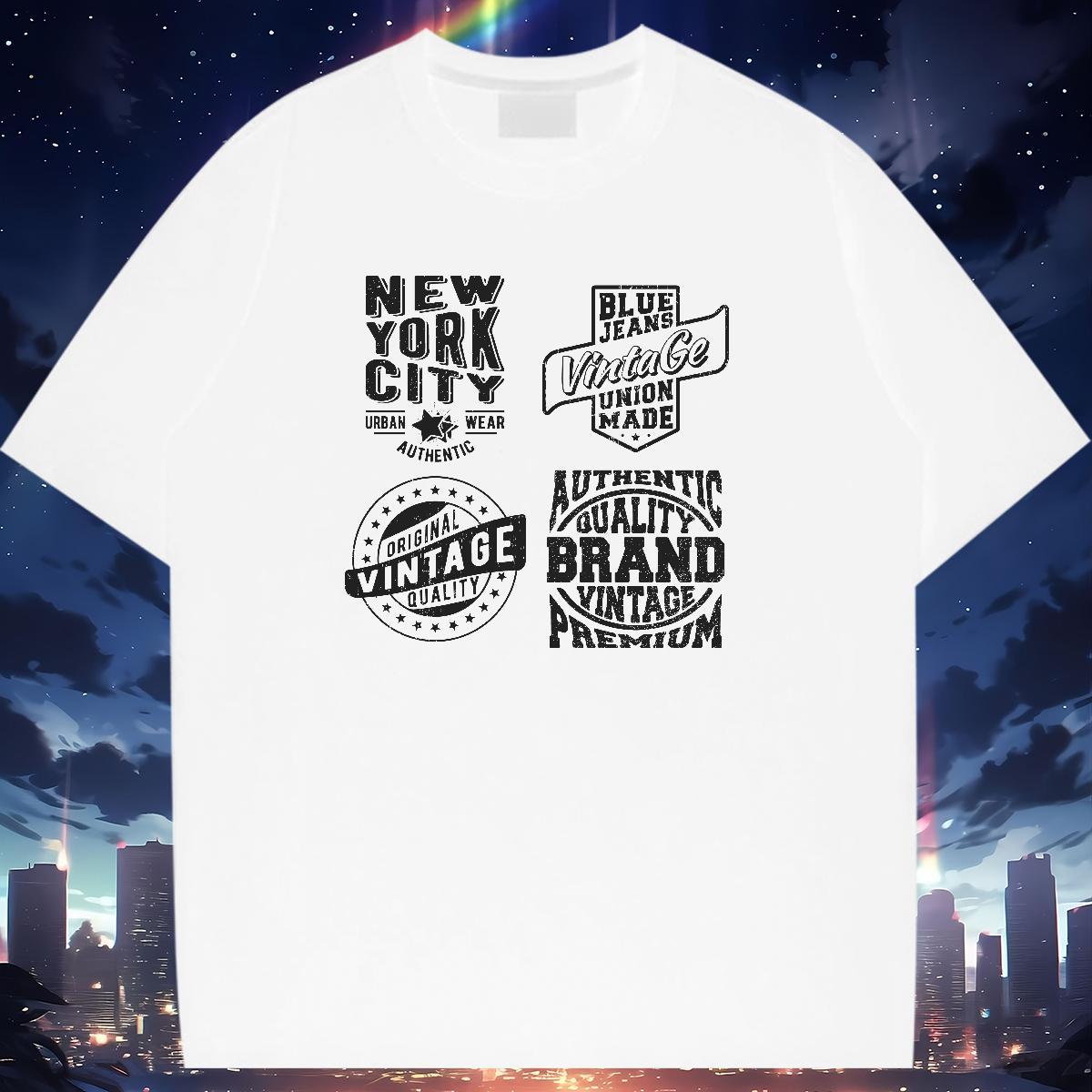 Unisex Woman Tshirt 100% Cotton 230g letter Sports Casual T Shirts Women Round Neck Short Sleeve Cartoon Anime Clothes Shirt
