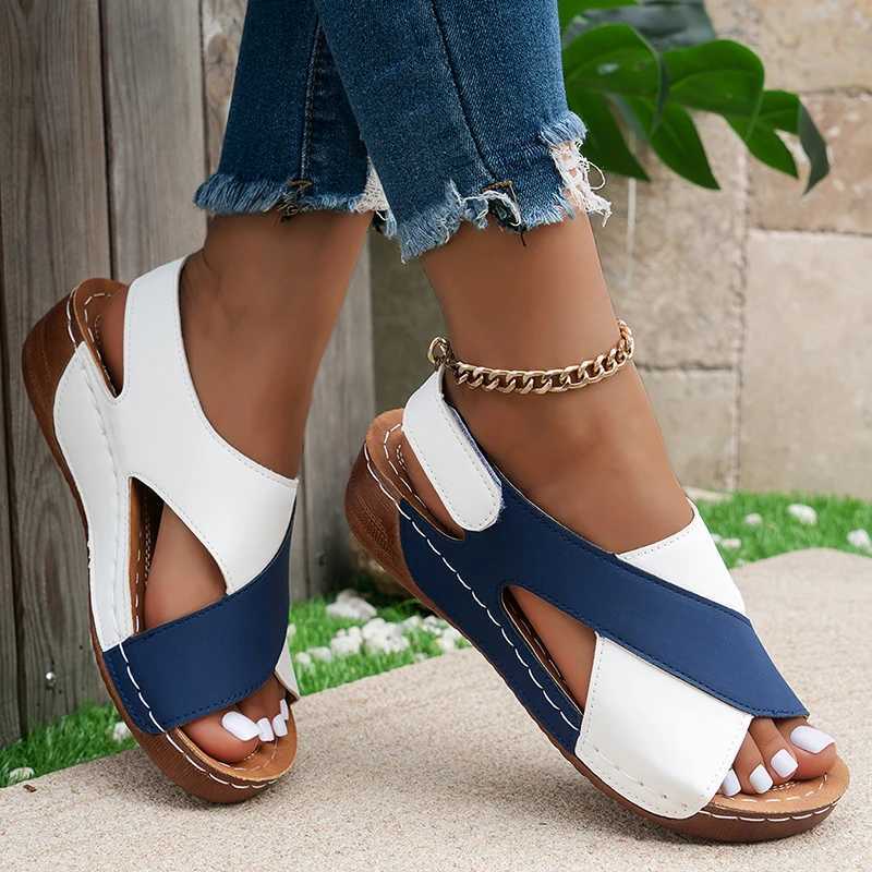 High Quality Summer Sandals Women Shoes Woman Beach Sandals For Women Wedge Womens Shoes Open Toe Sandal Women Female Footwear T241227