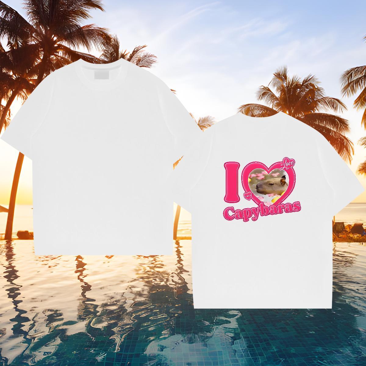 Free Shipping Mens T Shirts 100% Cotton 230g letter Sport Black Oversized Round Neck Short Sleeve Men Tops Tees Designer Tshirts