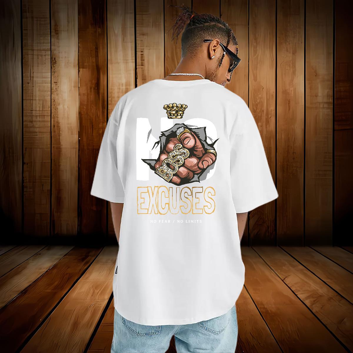 Loose Fit Mens T Shirts 230g Pure Cotton hands Street Casual Customized Breathable Soft Men Tshirts Brand Clothings